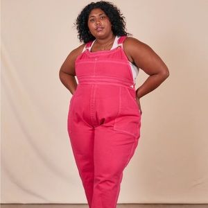 Hot Pink Big Bud Press Overalls Size 1X